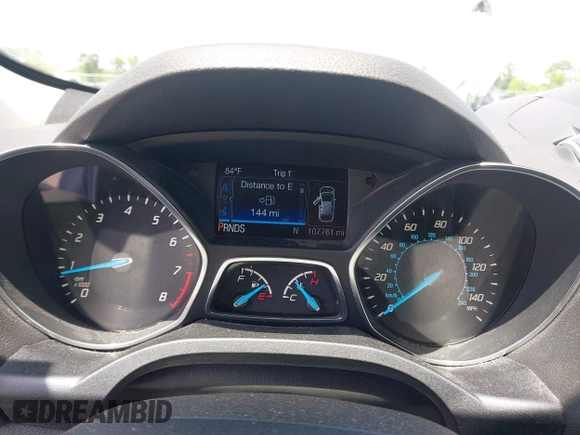 2014 Ford Escape Titanium with VIN 1FMCU0JX7EUA28824, listed as a IAAI auction lot 42065325 with 107,761 mi miles. Bid and sale history available at carsss.com. Image 7.