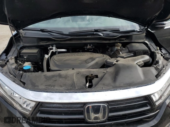 2022 Honda Odyssey EX-L with VIN 5FNRL6H70NB031177, listed as a Copart auction lot 51262515 with 53,629 mi miles and Salvage Title. Bid and sale history available at DreamBid. Image 12.