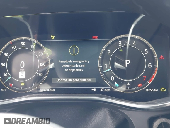 2024 Jaguar F-Pace R-Dynamic S with VIN SADCT2FU9RA727174, listed as a IAAI auction lot 41979617 with 14,251 mi miles and . Bid and sale history available at DreamBid. Image 7.