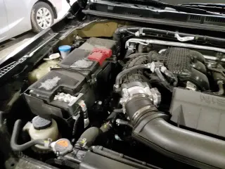 2024 Nissan Frontier S with VIN 1N6ED1CM2RN647351, listed as a Copart auction lot 46687705 with 8,851 mi miles and Salvage title. Bid and sale history available at DreamBid. Image 13.