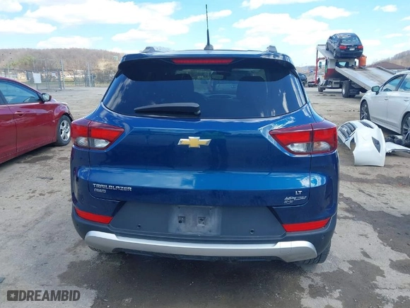2021 Chevrolet TrailBlazer LT with VIN KL79MRSL2MB012844, listed as a IAAI auction lot 41883067 with 93,277 mi miles. Bid and sale history available at carsss.com. Image 17.