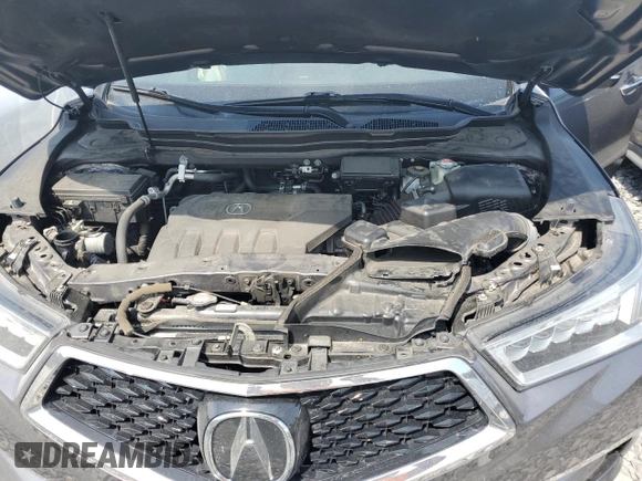 2018 Acura MDX Sport Hybrid w/Advance Pkg with VIN 5J8YD7H71JL000379, listed as a Copart auction lot 64237073 with 58,022 mi miles. Bid and sale history available at carsss.com. Image 12.