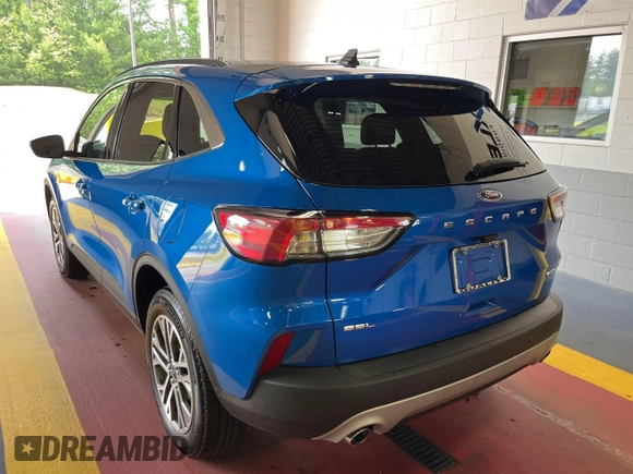 2021 Ford Escape SEL with VIN 1FMCU9H99MUA91420, listed as a IAAI auction lot 42569696 with 10,319 mi miles and . Bid and sale history available at DreamBid. Image 6.