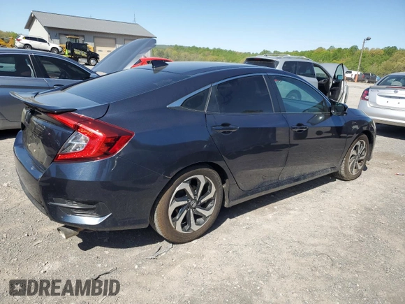 2017 Honda Civic Sedan EX-L with VIN 2HGFC1F79HH640969, listed as a Copart auction lot 54761305 with 125,167 mi miles and Clean Title. Bid and sale history available at carsss.com. Image 3.