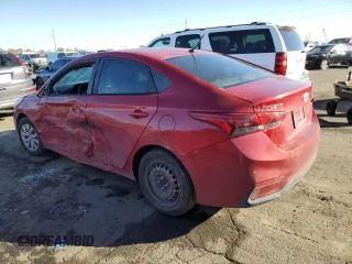 2018 Hyundai Accent SEL with VIN 3KPC24A31JE033251, listed as a Copart auction lot 80338594 with 87,847 mi miles and Salvage Title. Bid and sale history available at carsss.com. Image 2.