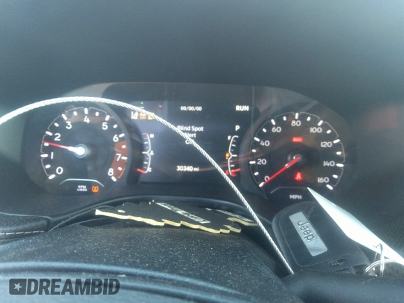 2022 Jeep Compass Latitude with VIN 3C4NJDBBXNT166223, listed as a IAAI auction lot 40627801 with 30,340 mi miles and . Bid and sale history available at DreamBid. Image 7.