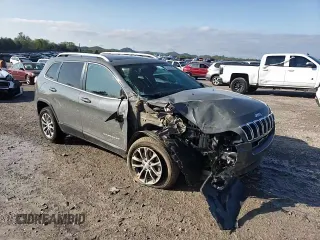 2020 Jeep Cherokee Latitude Plus with VIN 1C4PJLLBXLD581207, listed as a Copart auction lot 52283645 with 129,742 mi miles and Salvage Title. Bid and sale history available at carsss.com. Image 12.