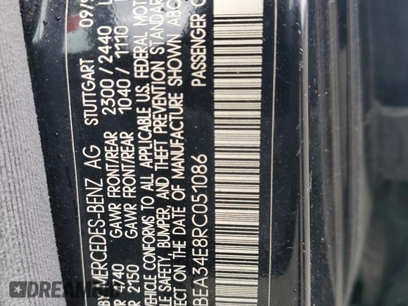 1994 Mercedes-Benz 400 E z VIN WDBEA34E8RC051086, wystawiony jako Copart lot #57184065 z przebiegiem 123 536 mil mil oraz Tytuł czysty. Historia ofert i sprzedaży dostępna na DreamBid. Obrazek 12.