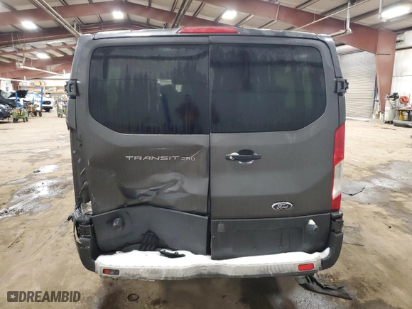 2018 Ford Transit Passenger Wagon XL with VIN 1FBZX2ZM4JKA13204, listed as a Copart auction lot 44975995 with NaN miles and Salvage Title. Bid and sale history available at carsss.com. Image 6.