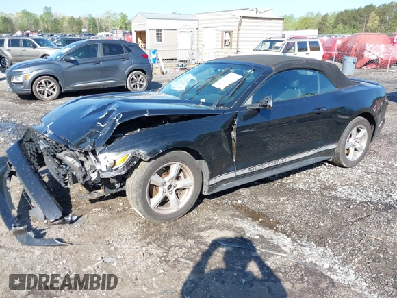 2015 Ford Mustang V6 with VIN 1FATP8EM3F5396946, listed as a IAAI auction lot 41924517 with 109,281 mi miles and . Bid and sale history available at DreamBid. Image 16.