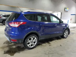 2014 Ford Escape Titanium with VIN 1FMCU9JX8EUC41088, listed as a Copart auction lot 52568435 with 114,907 mi miles and Salvage Title. Bid and sale history available at DreamBid. Image 3.