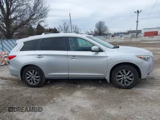2014 Infiniti QX60 with VIN 5N1AL0MM1EC542752, listed as a IAAI auction lot 41682429 with 134,712 mi miles. Bid and sale history available at carsss.com. Image 13.
