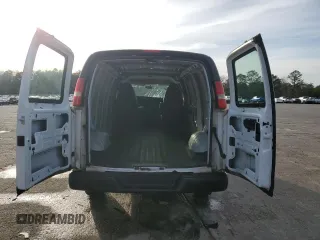 2012 Chevrolet Express Cargo with VIN 1GCWGFFAXC1105507, listed as a Copart auction lot 45477305 with 344,269 mi miles and Salvage title. Bid and sale history available at DreamBid. Image 6.