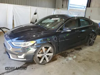 2020 Ford Fusion Titanium with VIN 3FA6P0SU0LR105007, listed as a Copart auction lot 46318815 with 79,383 mi miles and Salvage title. Bid and sale history available at DreamBid. Image 1.