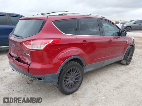 2013 Ford Escape Titanium with VIN 1FMCU0J9XDUD90999, listed as a IAAI auction lot 42373924 with 179,477 mi miles and . Bid and sale history available at DreamBid. Image 4.