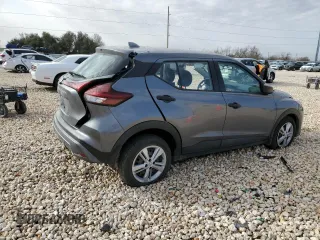 2021 Nissan Kicks S with VIN 3N1CP5BV9ML522426, listed as a Copart auction lot 47538555 with 5,923 mi miles and Salvage Title. Bid and sale history available at carsss.com. Image 3.