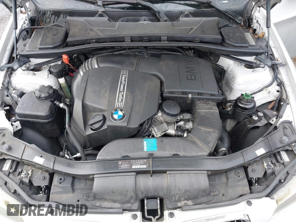 2011 BMW 3 Series 335i with VIN WBAPM5C58BE576736, listed as a IAAI auction lot 41859606 with 120,884 mi miles. Bid and sale history available at carsss.com. Image 10.