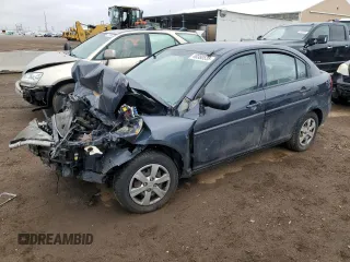 2010 Hyundai Accent GLS with VIN KMHCN4AC4AU526961, listed as a Copart auction lot 48380535 with 105,848 mi miles and Salvage Title. Bid and sale history available at carsss.com. Image 1.