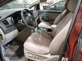 2015 Kia Sedona LX with VIN KNDMB5C19F6060877, listed as a Copart auction lot 52315255 with 187,271 mi miles and Non Repairable. Bid and sale history available at carsss.com. Image 7.