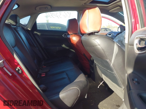 2013 Nissan Sentra SV with VIN 3N1AB7AP8DL625812, listed as a IAAI auction lot 40632556 with 153,114 mi miles. Bid and sale history available at carsss.com. Image 8.