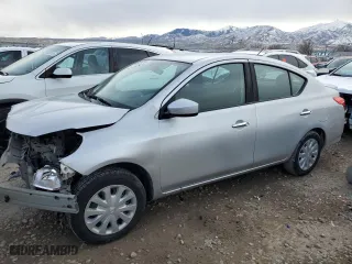 2019 Nissan Versa Sedan SV with VIN 3N1CN7AP8KL800072, listed as a Copart auction lot 50258225 with 36,604 mi miles and Salvage Title. Bid and sale history available at carsss.com. Image 1.