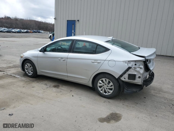 2017 Hyundai Elantra SE with VIN KMHD74LF1HU423707, listed as a Copart auction lot 51880985 with 108,604 mi miles and Salvage Title. Bid and sale history available at carsss.com. Image 2.