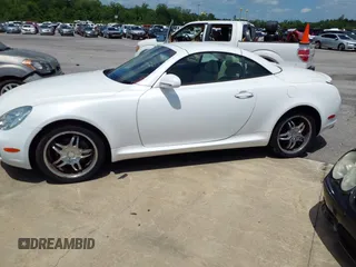 2005 Lexus SC with VIN JTHFN48Y750066841, listed as a IAAI auction lot 42146165 with 129,193 mi miles. Bid and sale history available at carsss.com. Image 14.