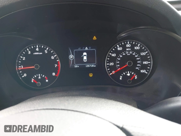 2018 Kia Optima LX with VIN 5XXGT4L39JG251635, listed as a IAAI auction lot 41933408 with 135,718 mi miles. Bid and sale history available at carsss.com. Image 7.