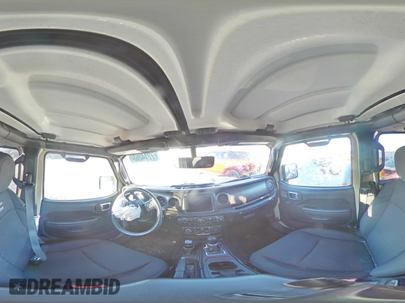 2022 Jeep Wrangler Unlimited Willys with VIN 1C4HJXDNXNW267388, listed as a Copart auction lot 72142634 with 23,631 mi miles and Salvage Title. Bid and sale history available at DreamBid. Image 14.