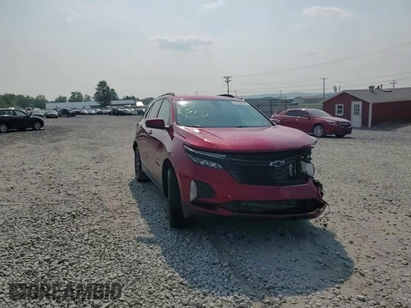 2024 Chevrolet Equinox RS с VIN 3GNAXWEG5RS105364, выставлен на аукционе Copart как лот 60456595 с пробегом 31 440 миль миль и Списание • Salvage title. История ставок и продаж доступна на DreamBid. Изображение 14.