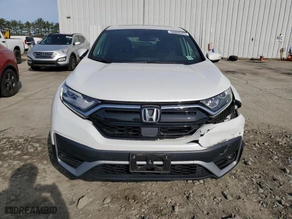 2022 Honda CR-V EX-L with VIN 2HKRW2H82NH632777, listed as a Copart auction lot 50800325 with 48,510 mi miles and Salvage Title. Bid and sale history available at carsss.com. Image 5.