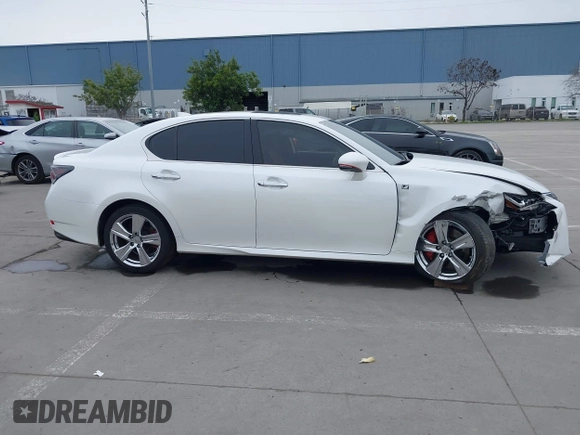 2016 Lexus GS 350 with VIN JTHBZ1BLXGA002689, listed as a IAAI auction lot 41555272 with 91,781 mi miles. Bid and sale history available at carsss.com. Image 13.
