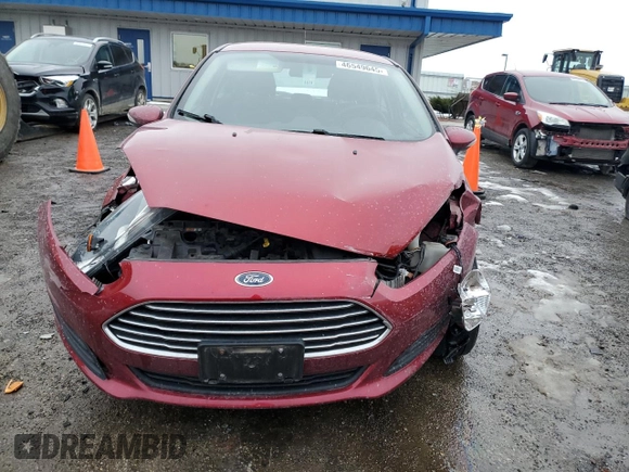 2017 Ford Fiesta SE with VIN 3FADP4EJ4HM169586, listed as a Copart auction lot 46549645 with 19,403 mi miles and Non Repairable. Bid and sale history available at DreamBid. Image 5.
