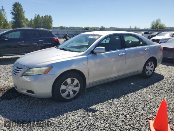 2007 Toyota Camry CE with VIN 4T1BE46K07U048574, listed as a Copart auction lot 55529995 with 216,486 mi miles and Salvage Title. Bid and sale history available at DreamBid. Image 1.