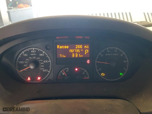2019 Ram ProMaster Cargo Van with VIN 3C6TRVBG6KE557023, listed as a Copart auction lot 57196174 with 192,735 mi miles and Salvage Title. Bid and sale history available at carsss.com. Image 9.