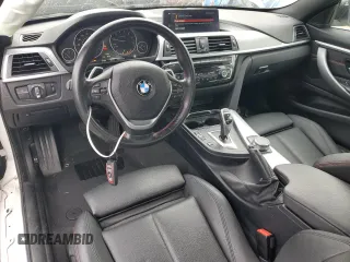 2019 BMW 4 Series 430i with VIN WBA4W3C53KAF91947, listed as a Copart auction lot 43851395 with 47,453 mi miles and Salvage Title. Bid and sale history available at carsss.com. Image 8.