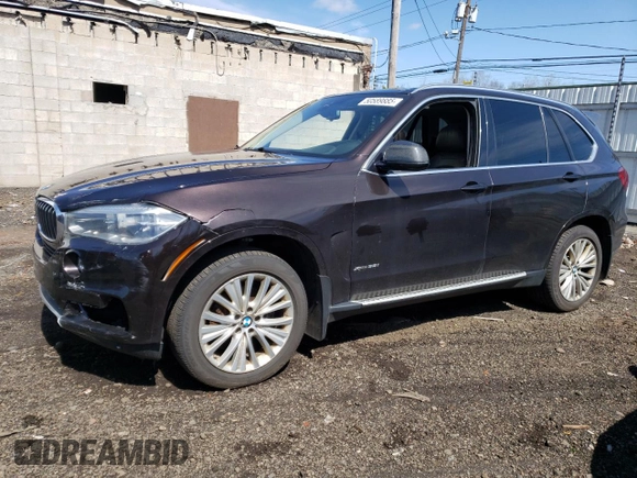 2016 BMW X5 xDrive35i with VIN 5UXKR0C52G0P26523, listed as a Copart auction lot 50589885 with 114,633 mi miles and Salvage Title. Bid and sale history available at carsss.com. Image 1.