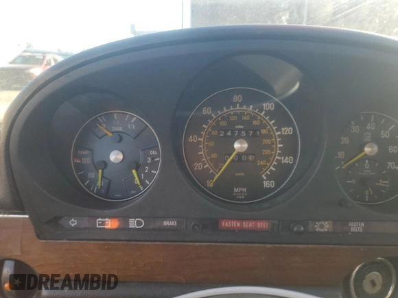 1979 Mercedes-Benz C z VIN 11602510143405, wystawiony jako Copart lot #47613255 z przebiegiem 247 571 mil mil oraz Czysty tytuł • Clean title. Historia ofert i sprzedaży dostępna na DreamBid. Obrazek 9.