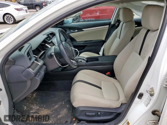 2019 Honda Civic EX z VIN 19XFC1F39KE011159, wystawiony jako Copart lot #58637645 z przebiegiem 42 939 mil mil oraz Szkoda całkowita • Salvage title. Historia ofert i sprzedaży dostępna na DreamBid. Obrazek 7.