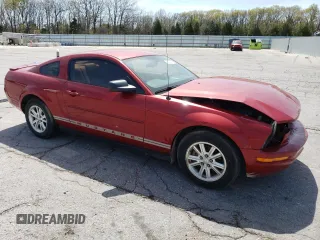 2008 Ford Mustang Deluxe with VIN 1ZVHT80N485171107, listed as a Copart auction lot 53973615 with 182,863 mi miles and Salvage Title. Bid and sale history available at DreamBid. Image 4.
