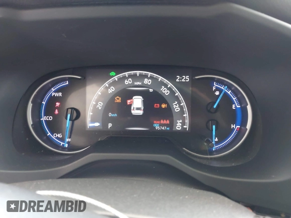2023 Toyota RAV4 Hybrid LE with VIN JTMLWRFV6PD203044, listed as a IAAI auction lot 42320080 with 95,747 mi miles and . Bid and sale history available at DreamBid. Image 7.