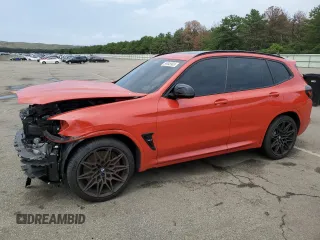 2022 BMW X3 M with VIN 5YM13EC00N9K53625, listed as a Copart auction lot 59045903 with 0 mi miles. Bid and sale history available at carsss.com. Image 1.