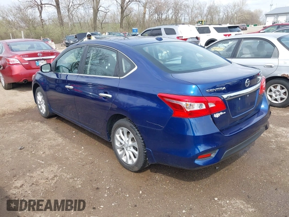 2018 Nissan Sentra S with VIN 3N1AB7AP7JY308165, listed as a IAAI auction lot 41918459 with 52,415 mi miles and . Bid and sale history available at DreamBid. Image 3.