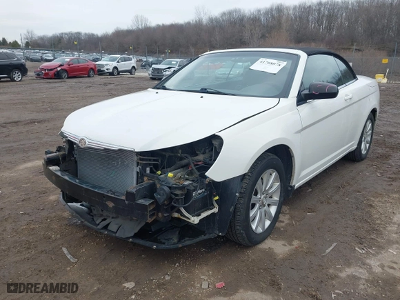 2010 Chrysler Sebring LX with VIN 1C3BC4EB1AN204767, listed as a IAAI auction lot 41708078 with 156,995 mi miles. Bid and sale history available at carsss.com. Image 2.