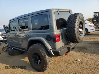 2020 Jeep Wrangler Unlimited Willys with VIN 1C4HJXDN4NW122752, listed as a Copart auction lot 61615714 with 23,934 mi miles and Clean Title. Bid and sale history available at DreamBid. Image 2.