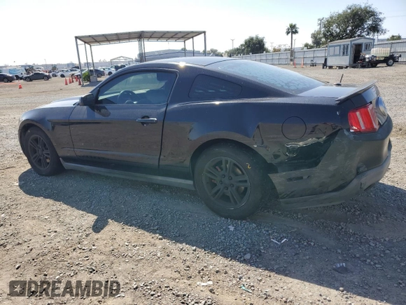 2011 Ford Mustang V6 with VIN 1ZVBP8AM6B5125933, listed as a Copart auction lot 54774485 with 188,425 mi miles and Salvage title. Bid and sale history available at DreamBid. Image 2.