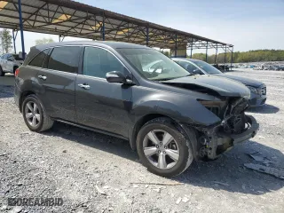 2013 Acura MDX with VIN 2HNYD2H26DH516870, listed as a Copart auction lot 50771725 with 90,671 mi miles and Salvage Title. Bid and sale history available at carsss.com. Image 4.