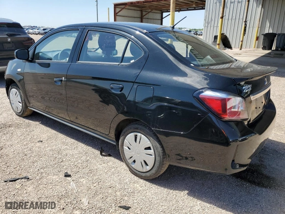 2024 Mitsubishi Mirage G4 ES with VIN ML32FUFJXRHF08284, listed as a Copart auction lot 49836975 with 13,310 mi miles and Clean Title. Bid and sale history available at carsss.com. Image 2.