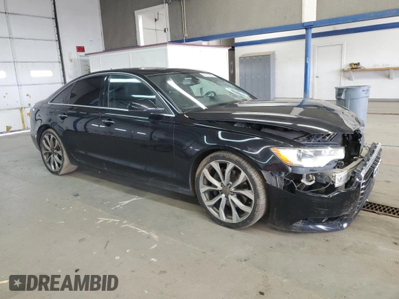 2015 Audi A6 2.0T Premium Plus with VIN WAUGFAFC4FN018210, listed as a Copart auction lot 52143295 with 154,013 mi miles and Salvage Title. Bid and sale history available at carsss.com. Image 4.