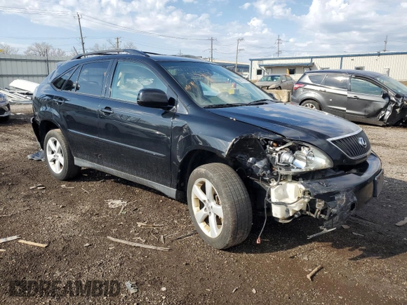 2007 Lexus RX 350 with VIN 2T2HK31U87C011548, listed as a Copart auction lot 50776335 with Not Provided miles and Salvage Title. Bid and sale history available at carsss.com. Image 4.